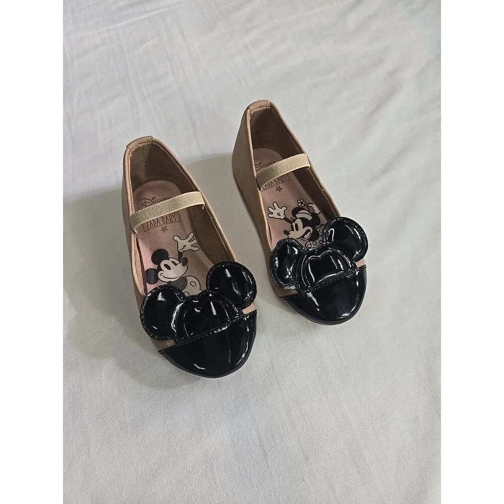 Zara Disney Minnie Mouse ballet flats fashion‎ toddler shoes Size EU 23 / US 4