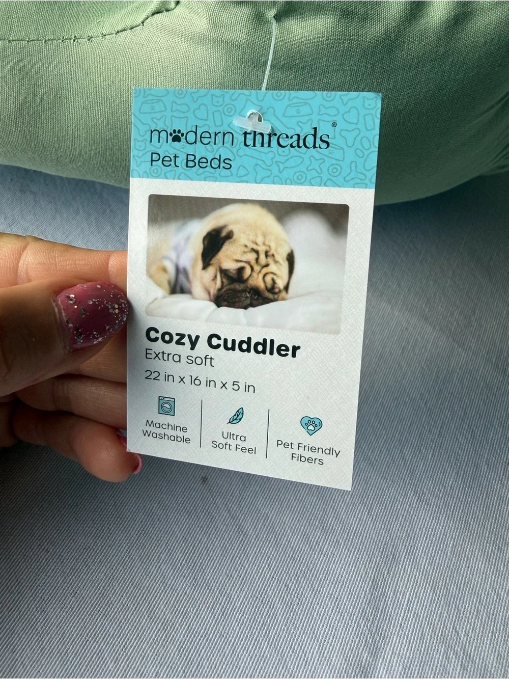 Modern threads cozy cuddler