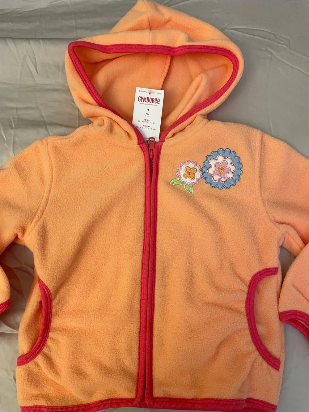 Gymboree cozy peach