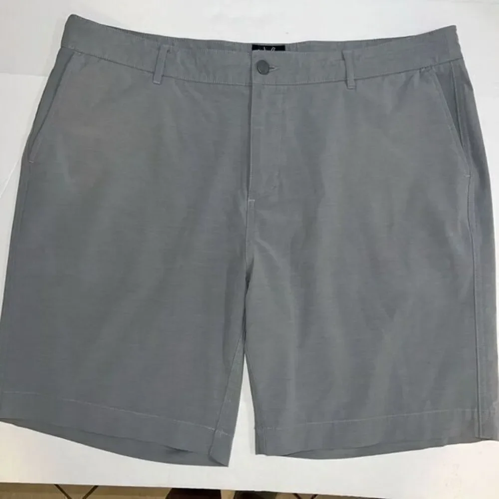 Faherty All Day Shorts Mens Size 38 Gray‎ Chino Casual