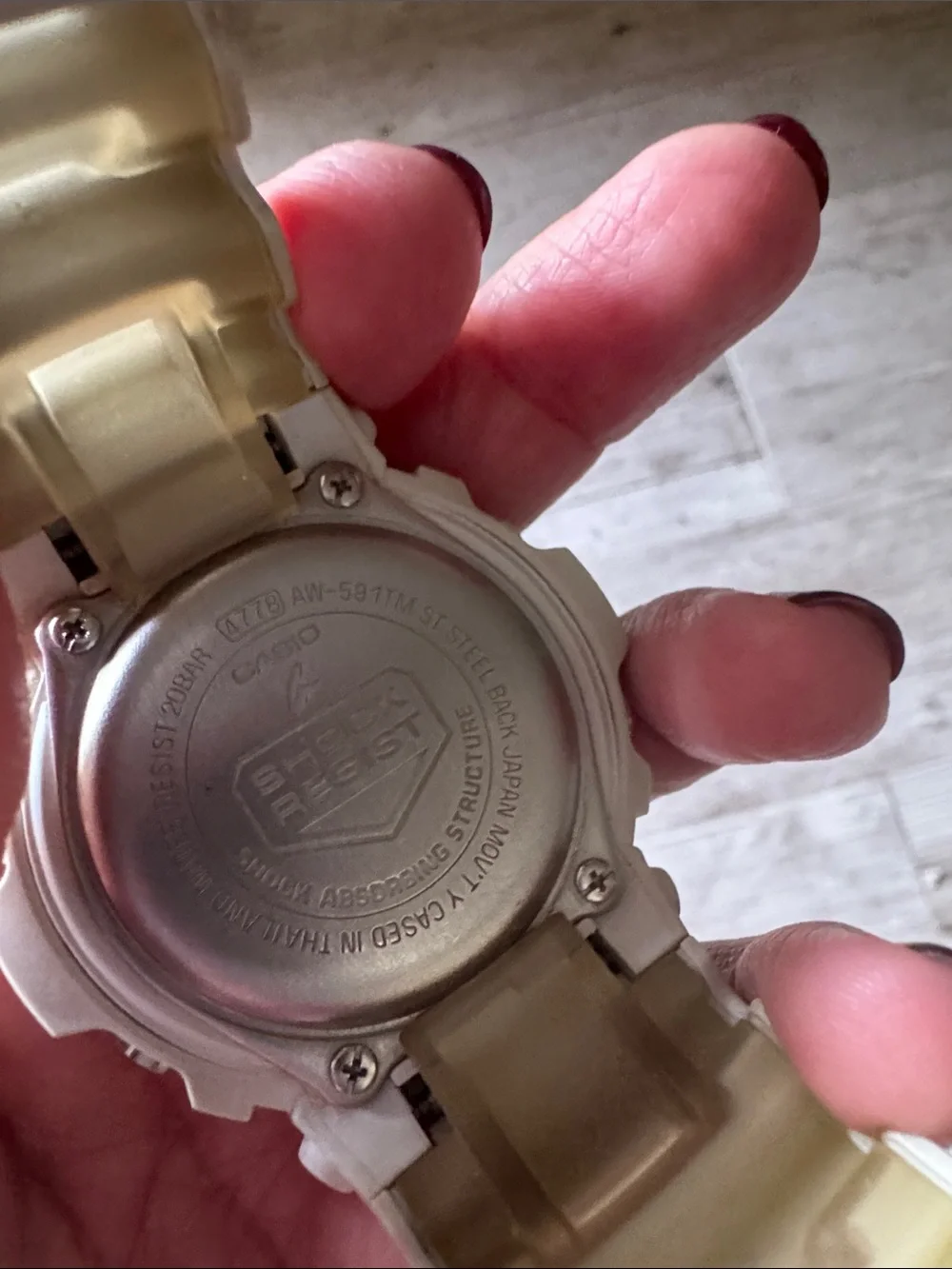 G-Shock three shock