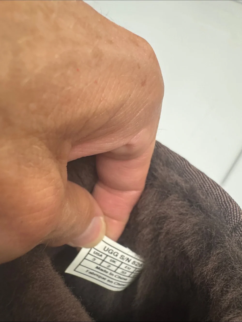 UGG warm plush