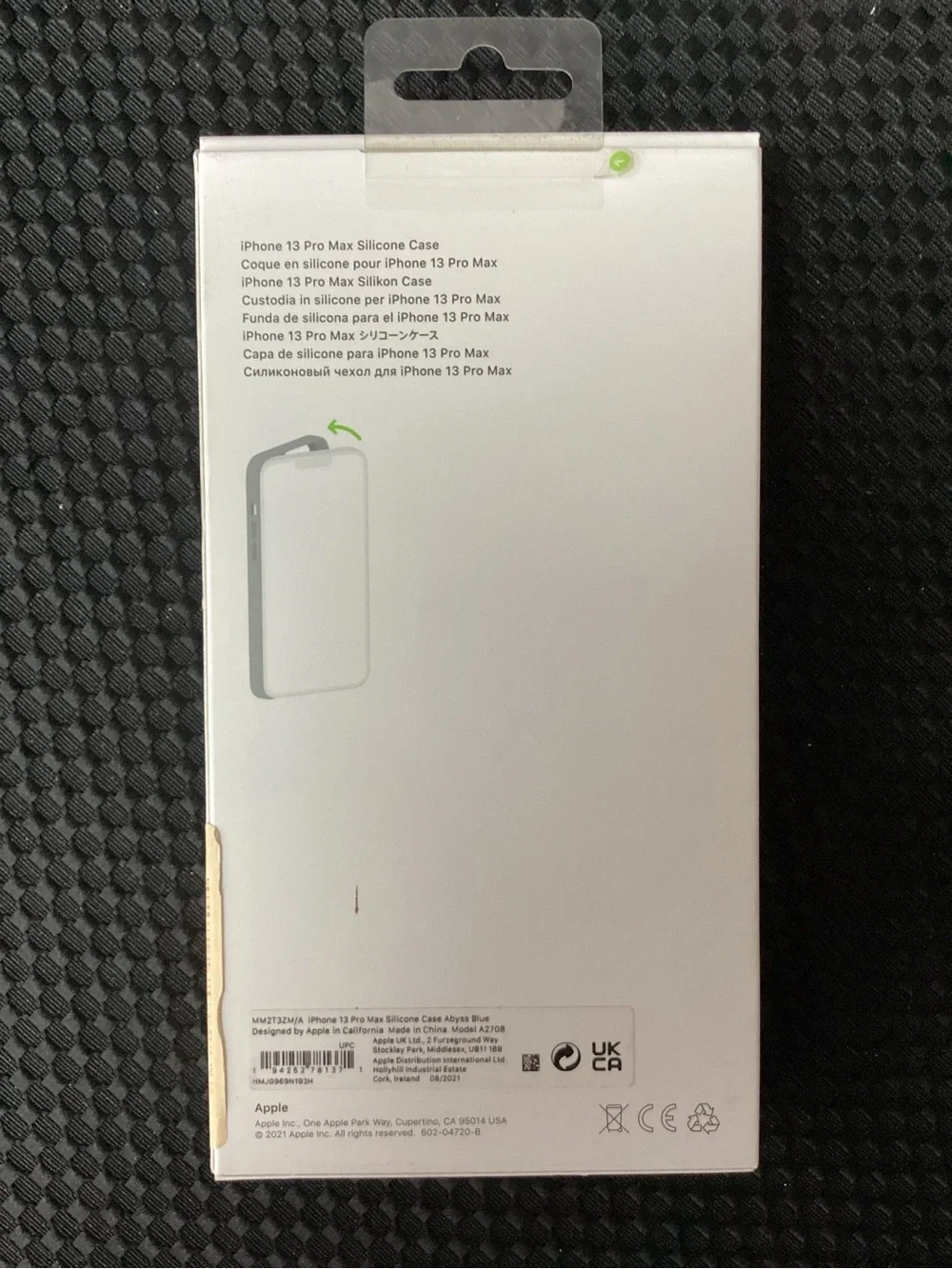 Apple silicone case