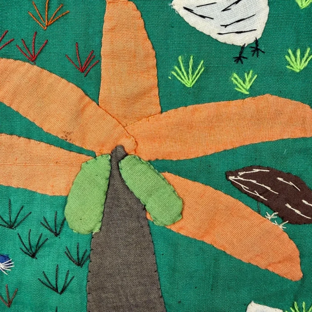 Handmade peruvian arpillera