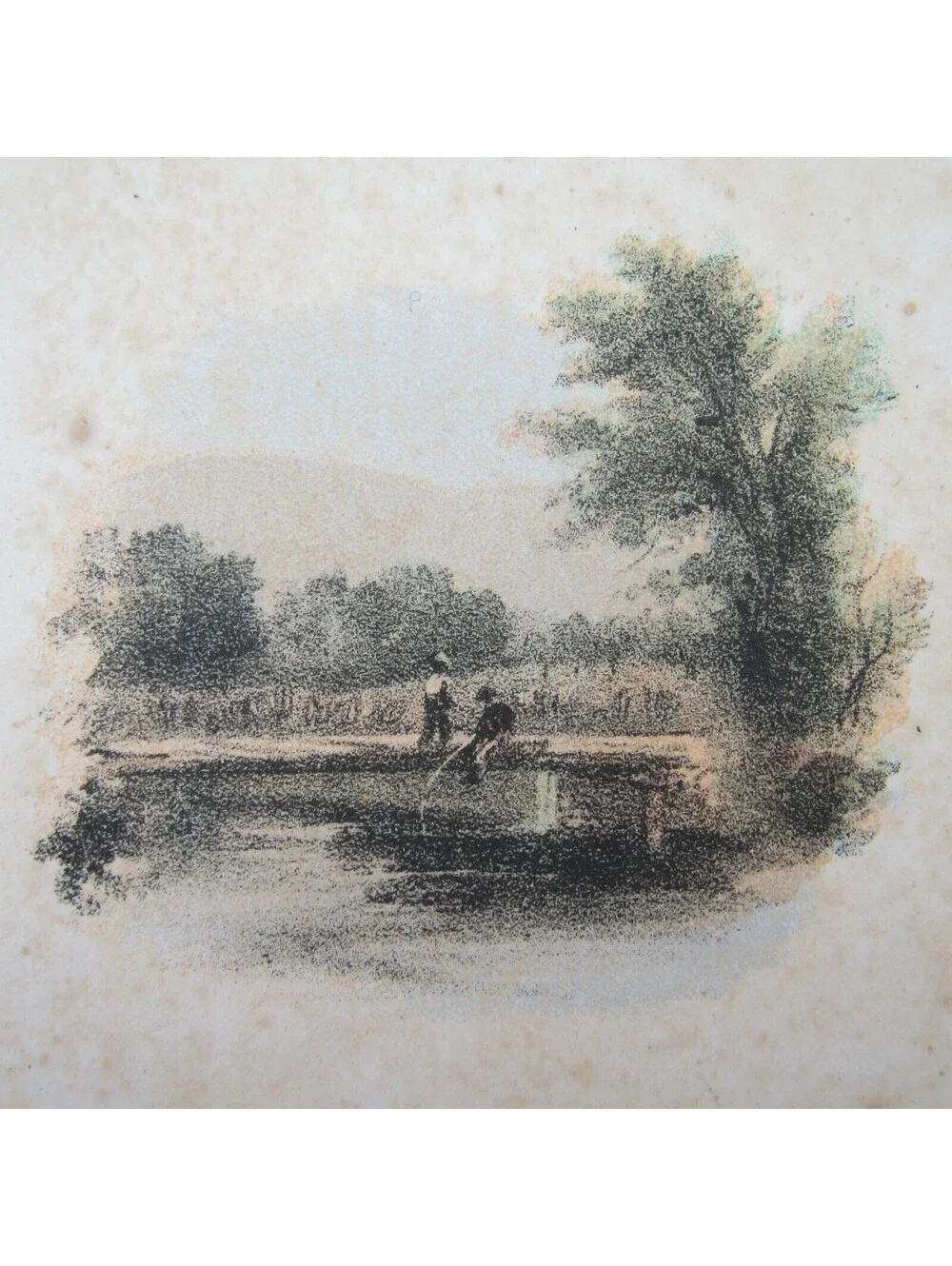 N/A color lithograph