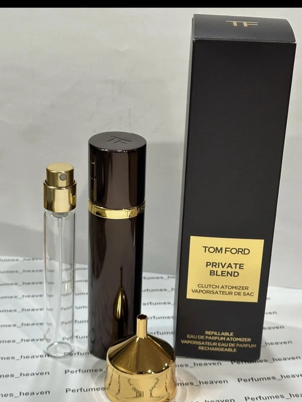 Tom Ford Private Blend Clutch Atomizer Refillable Atomizer Boxed new
