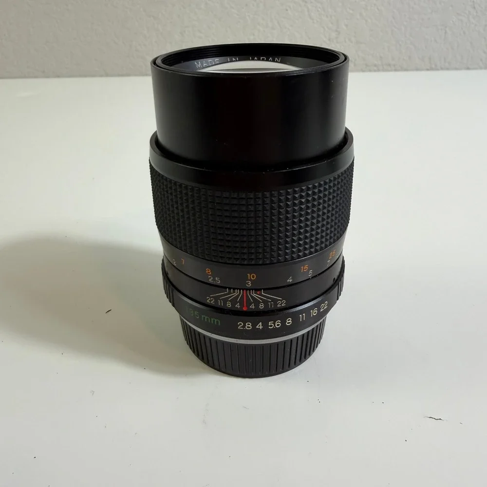 Yashica ML 135mm f2.8 C Telephoto Prime Lens for Contax Yashica CY Mount Japan