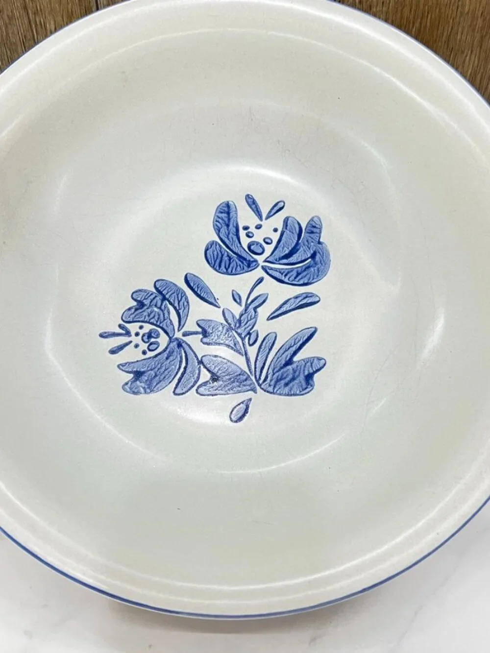 Vtg Pfaltzgraff Yorktowne Stoneware Pottery 3QT Extra Large Serving Bowl 12