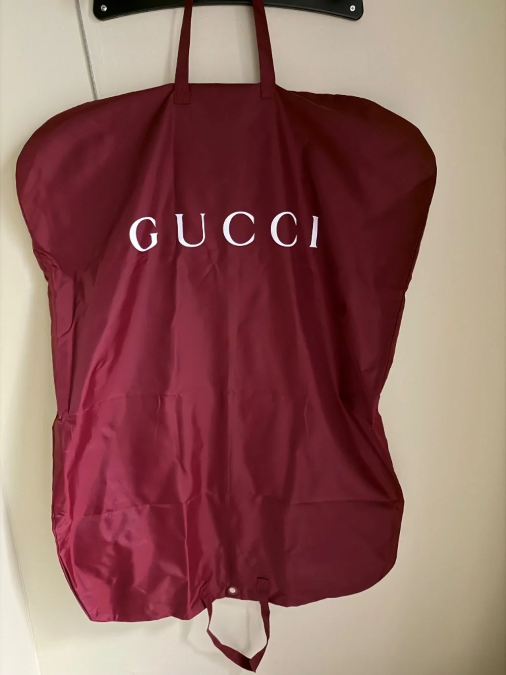 Gucci burgundy nylon