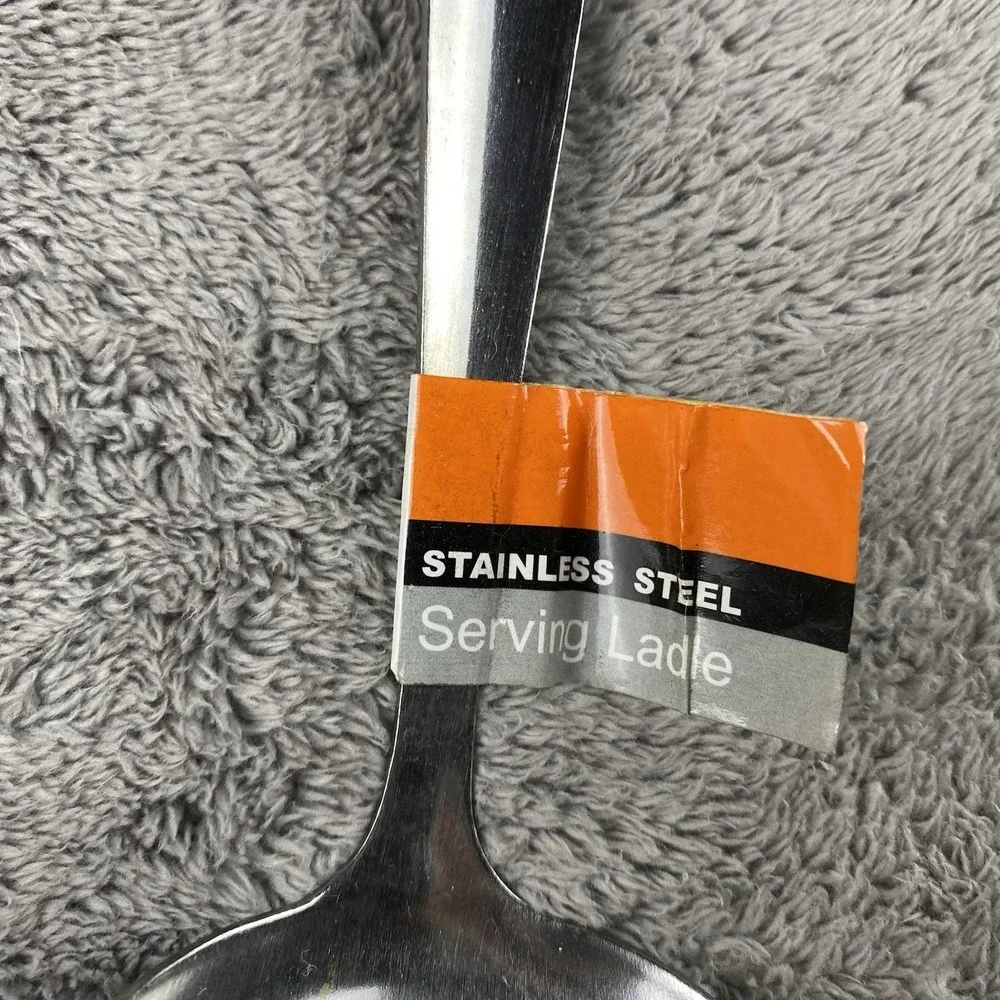 Stainless Steel Large Serving Soup Ladle Hanging Handle 8