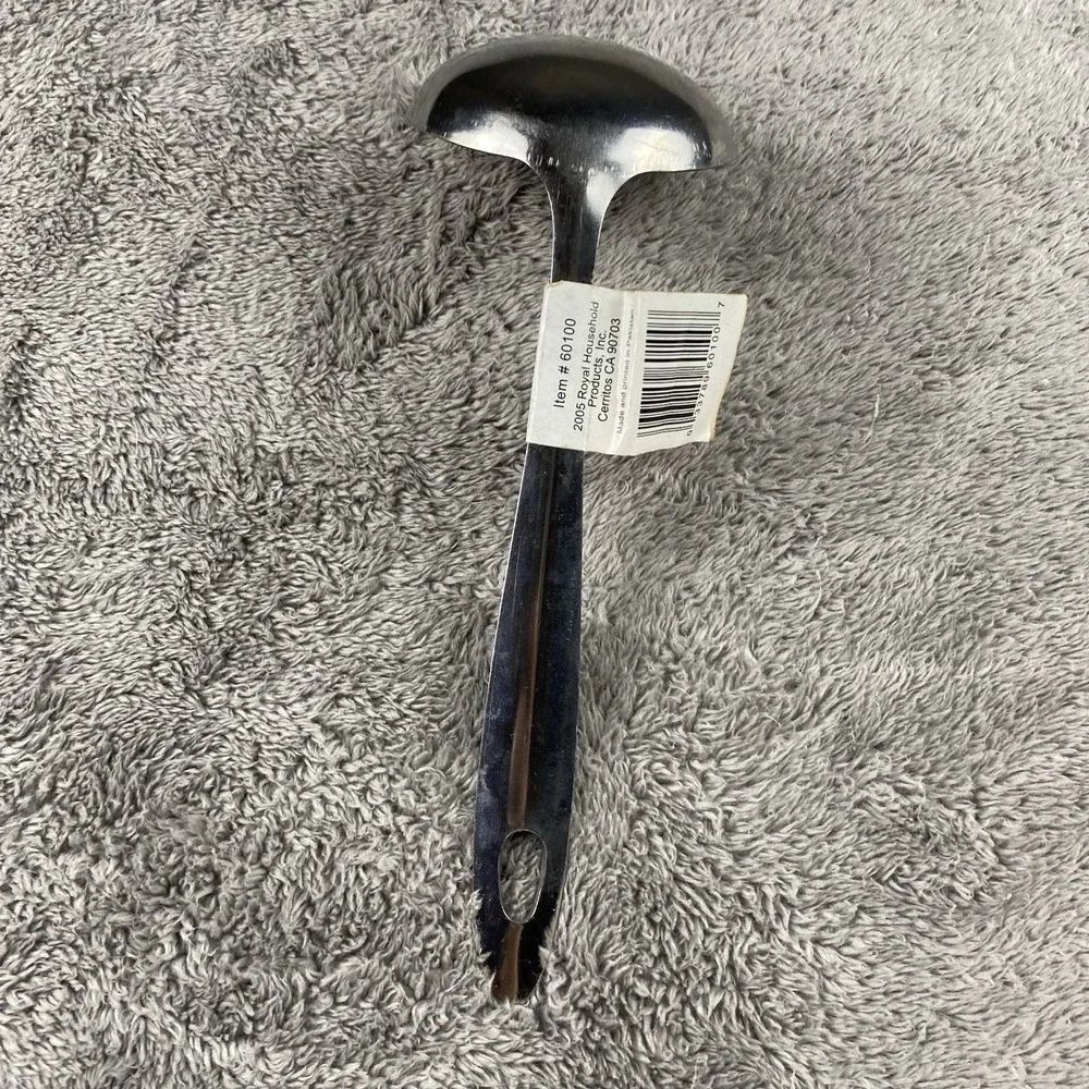 Stainless Steel Large Serving Soup Ladle Hanging Handle 8
