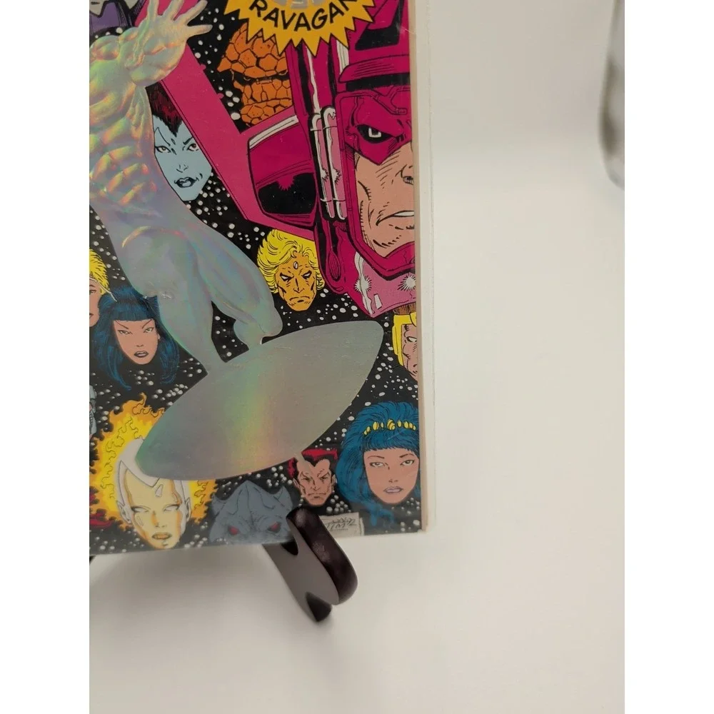Silver Surfer 75 Marvel Comics 1992 The Herald Ordeal Hologram‎ Cover Ron Lim