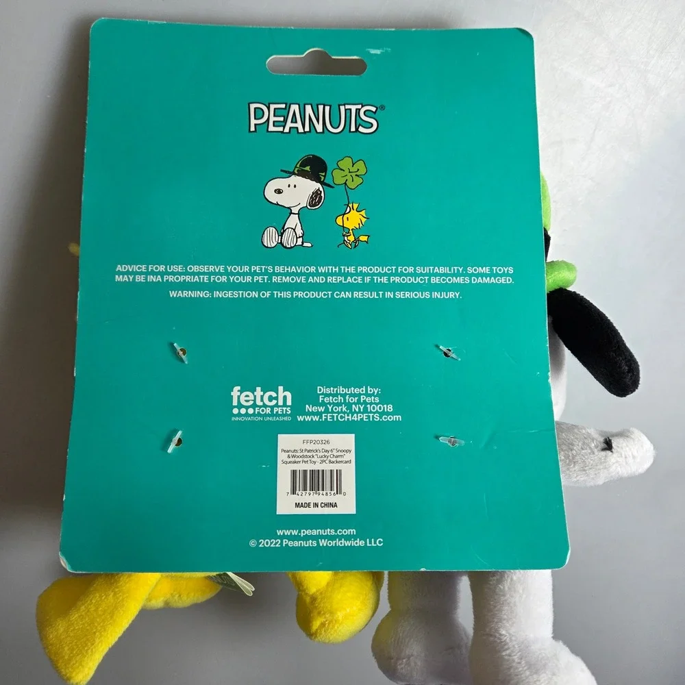 Peanuts Snoopy Woodstock St Patricks‎ Day 6