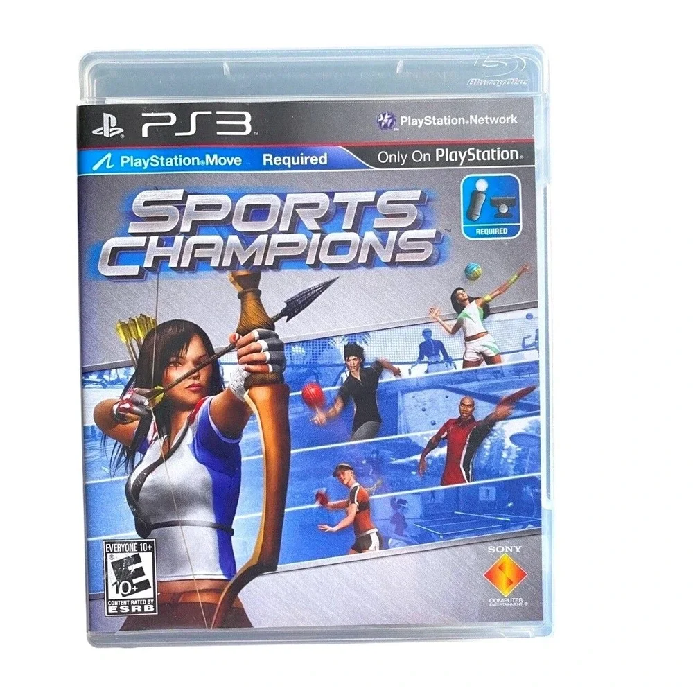 Sports Champions Sony PlayStation 3 PS3 Move Required‎ Game Complete CIB NFR