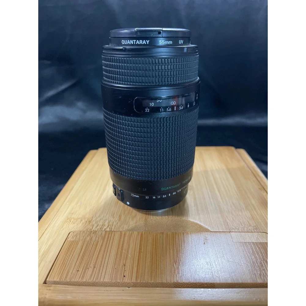 Quantaray Tech-10 75-300mm f/4.5-5.6 CN AF‎ Lens for Canon 55mm UV Filter Japan
