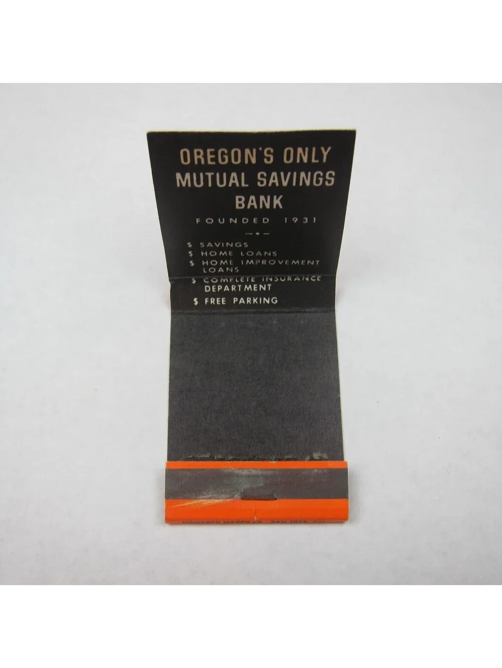 N/A matchbook covers