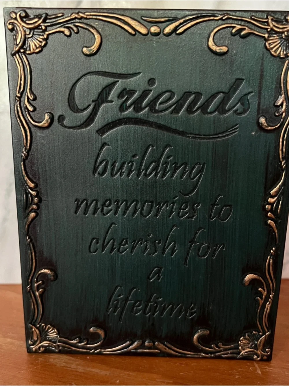 Vintage Photo Album 4x6 Traditional Plastic Sleeve 24 Photos Friendship Gift