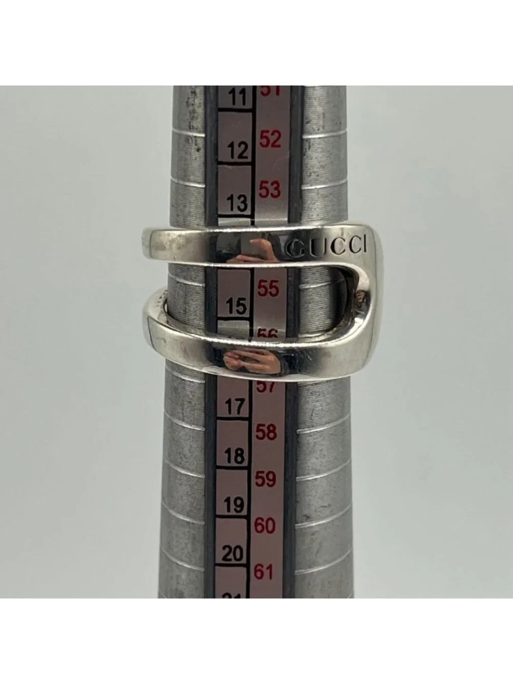 Gucci horsebit ring