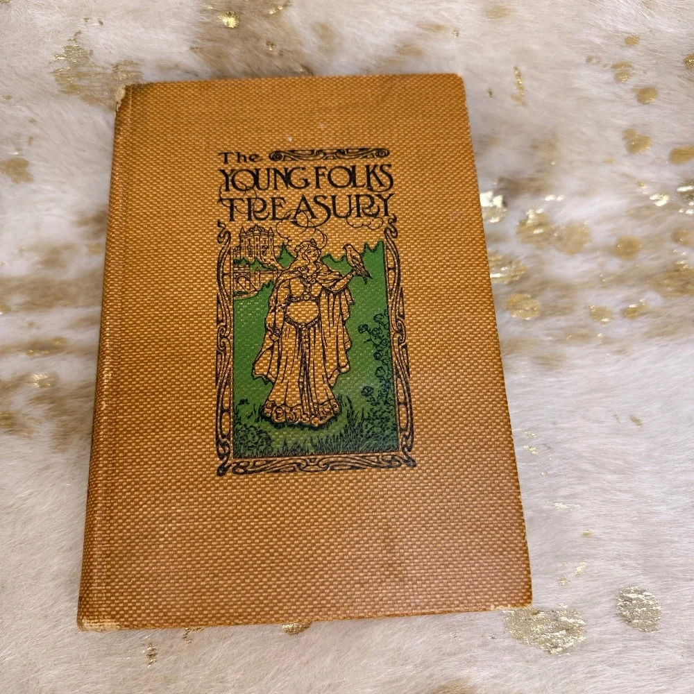 Young Folks' Treasury Ideal Home Life Vol X Illustrated 1917 Univ‎ Society Mabie