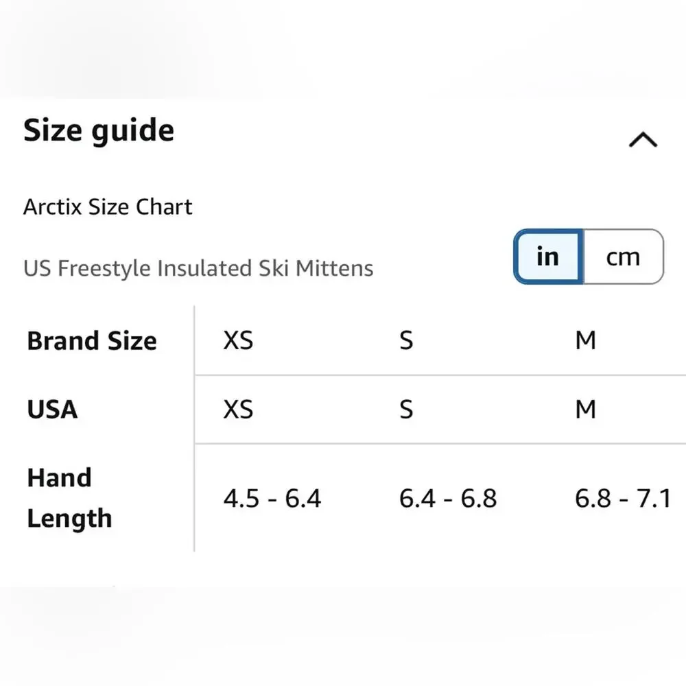 Arctix nwt color