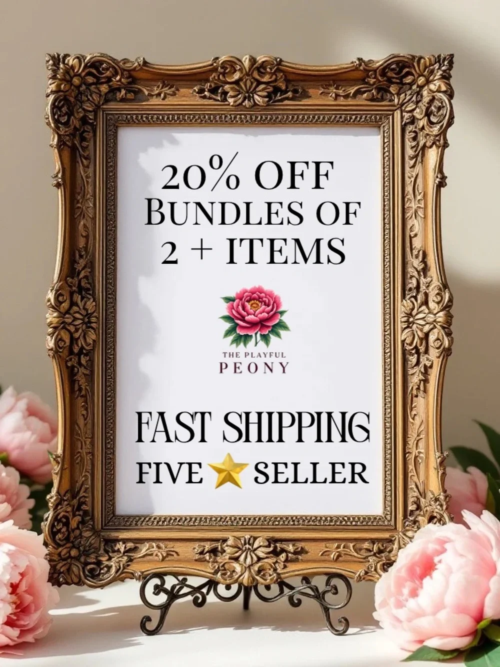 Vintage beautiful floral