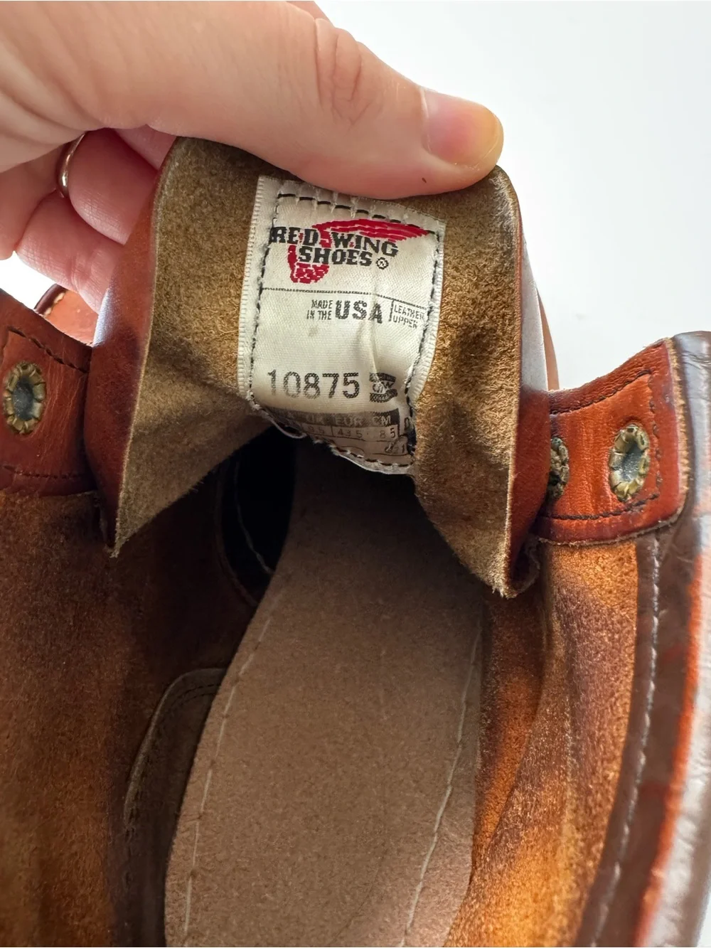 Red Wing Shoes premium leather