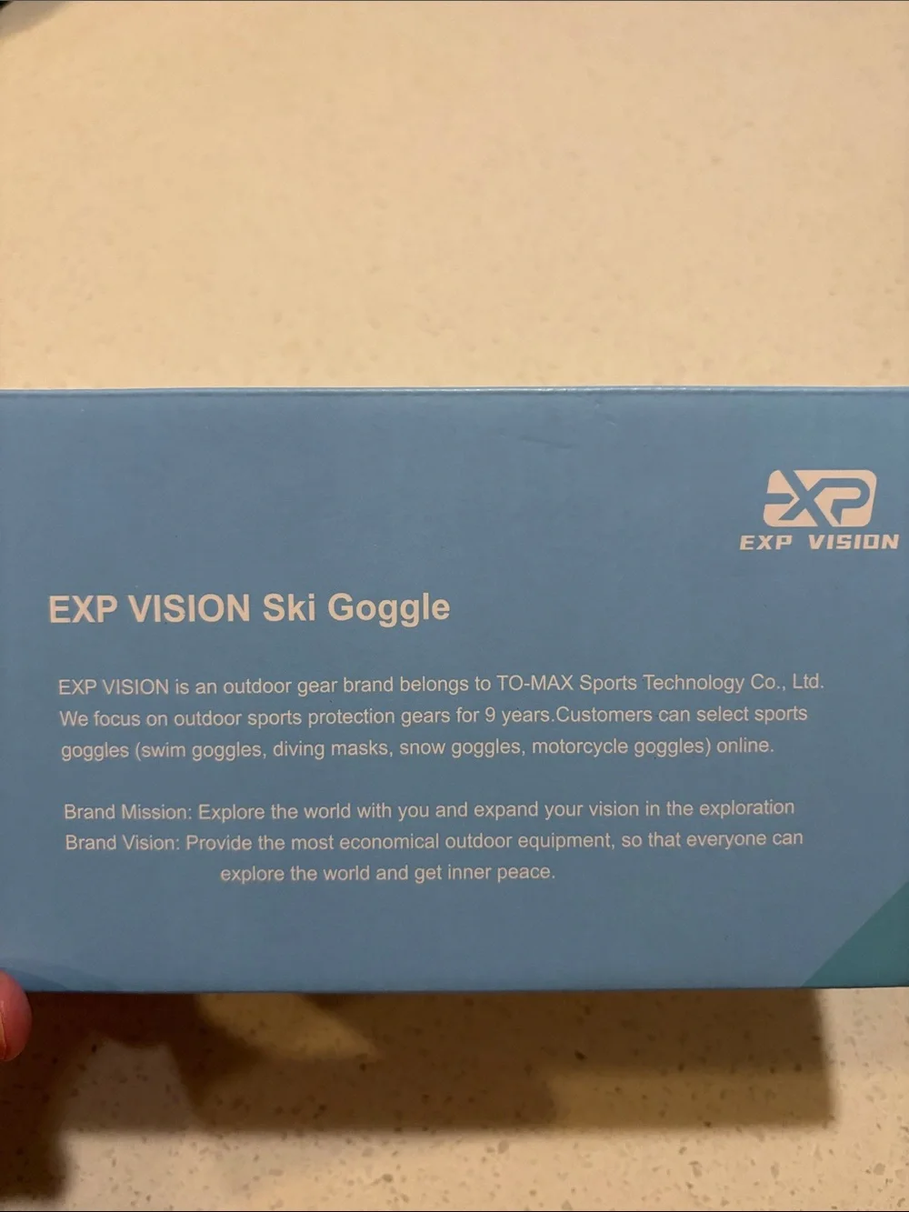 Exp vision ski goggles