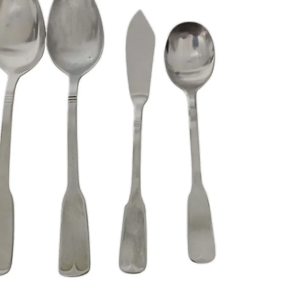 44 Stanley‎ Roberts Flatware SRB 140 Rogers MCM Stainless Steel Mixed Pieces Vtg