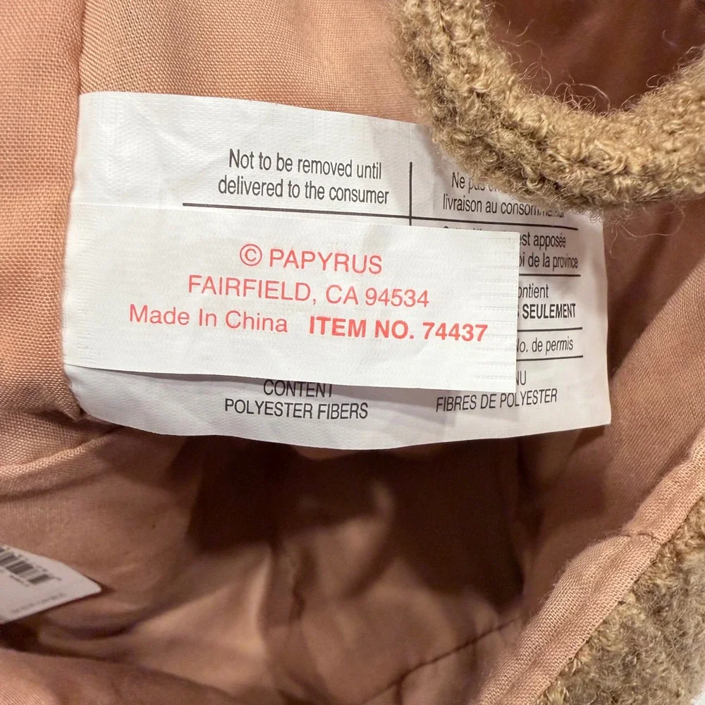Papyrus reindeer bag