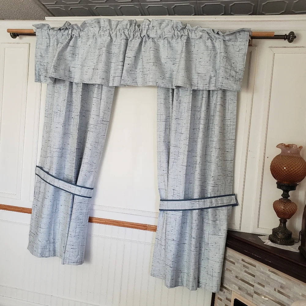 Vintage sears drapes