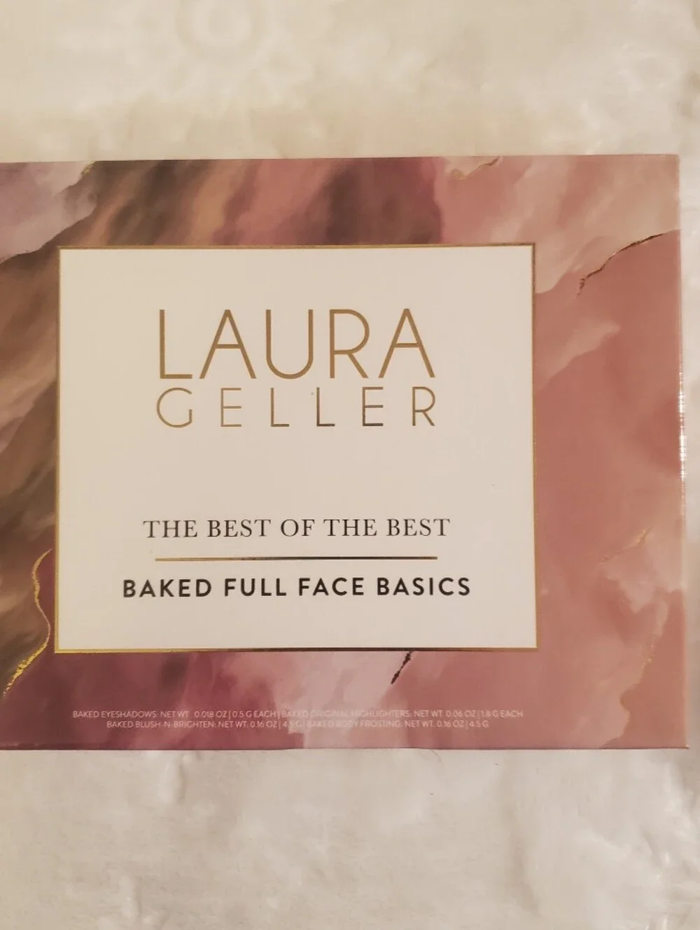 Laura Geller The Best Of The Best Baked Full Face Basics Palette Full Size New