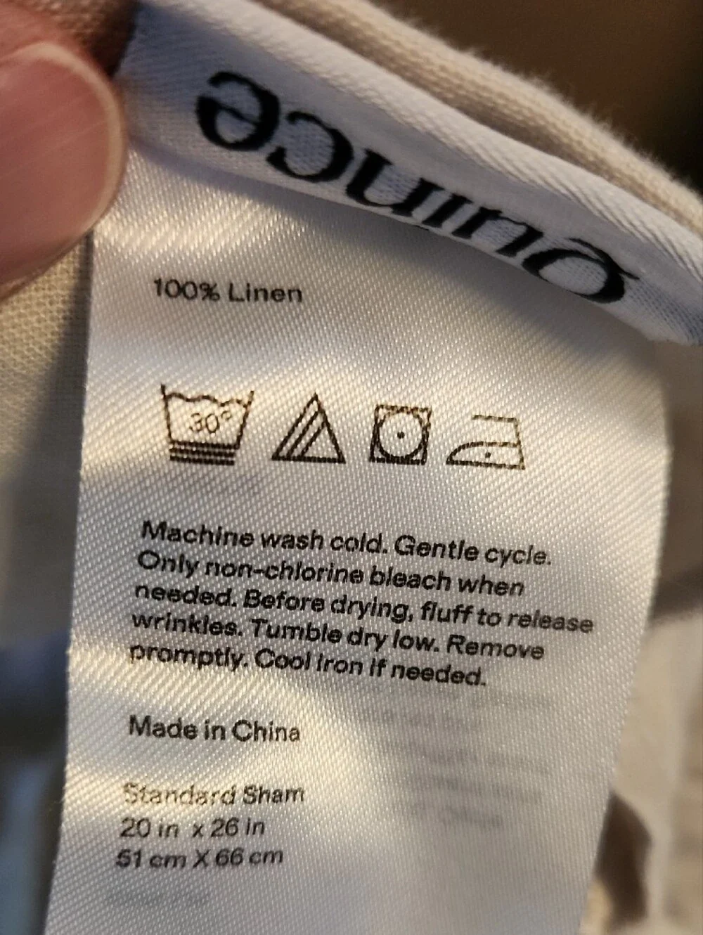 Quince european linen