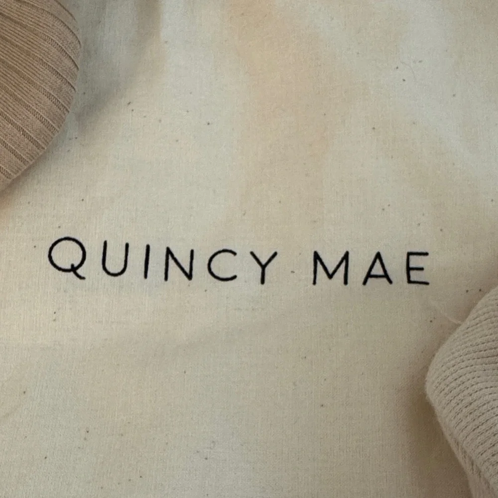 Quincy Mae neutral pair branded