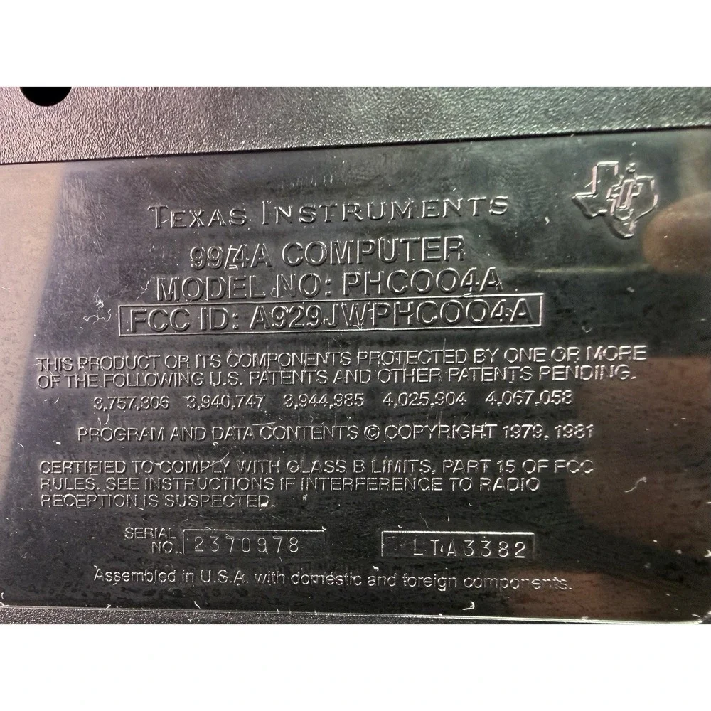 Texas Instruments vintage texas