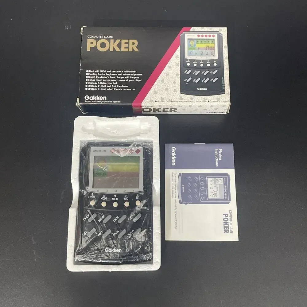 Gakken vintage poker