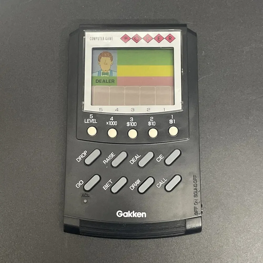 Gakken vintage poker