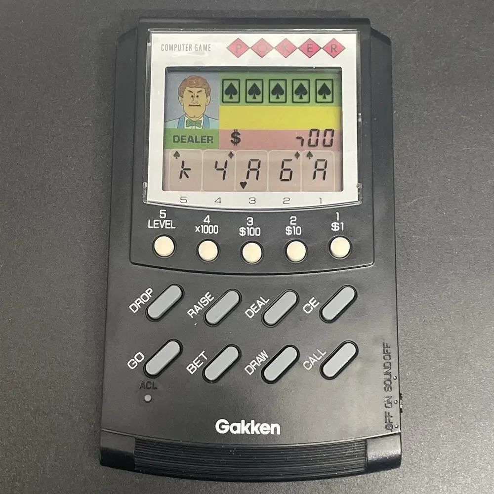 Gakken vintage poker
