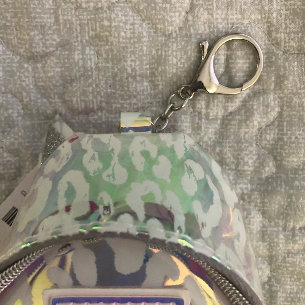 Girl’s ‘I’ Metallic Coin Purse