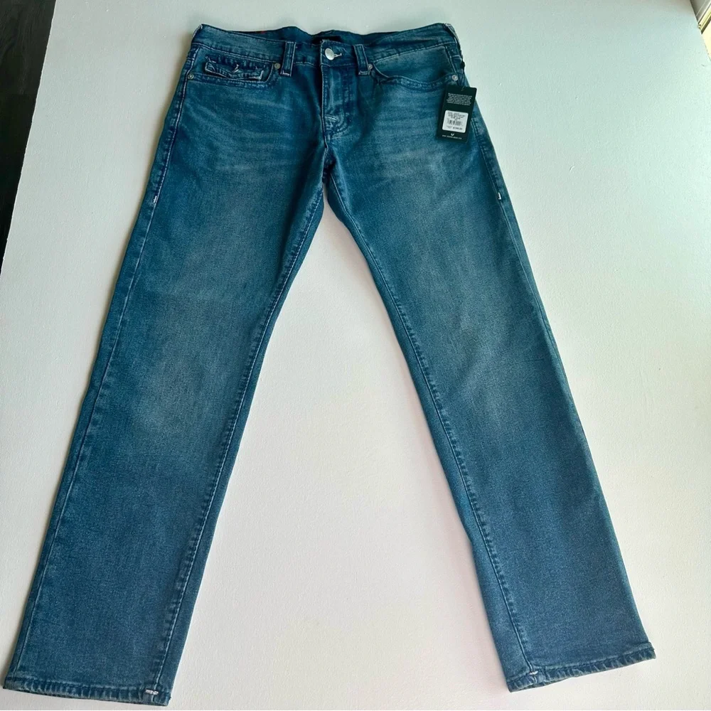 True Religion‎ Geno Relaxed Slim Flap Pockets Mens Size 33 NWT