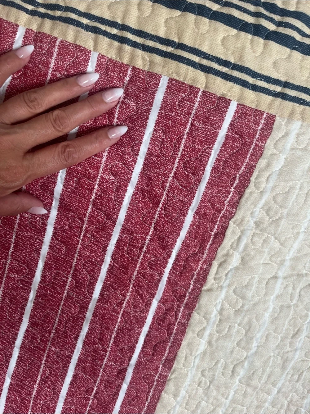 N/A patriotic quilted