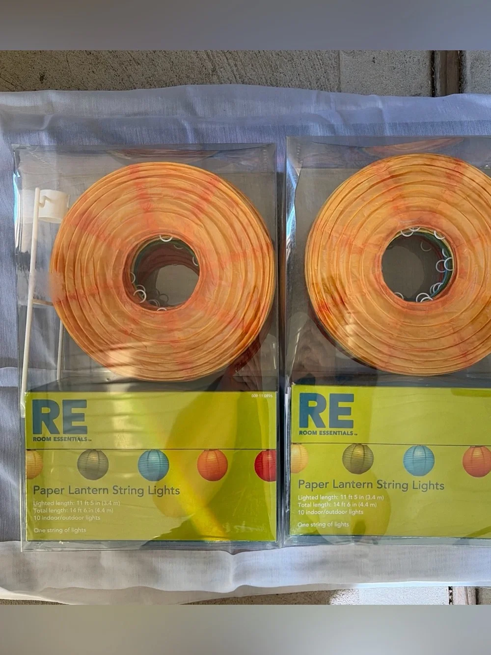 Room Essentials boxes bright