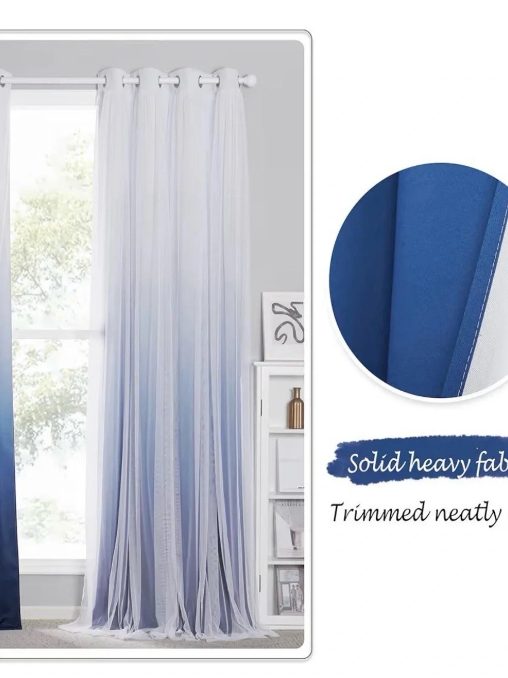 N/A blackout curtains