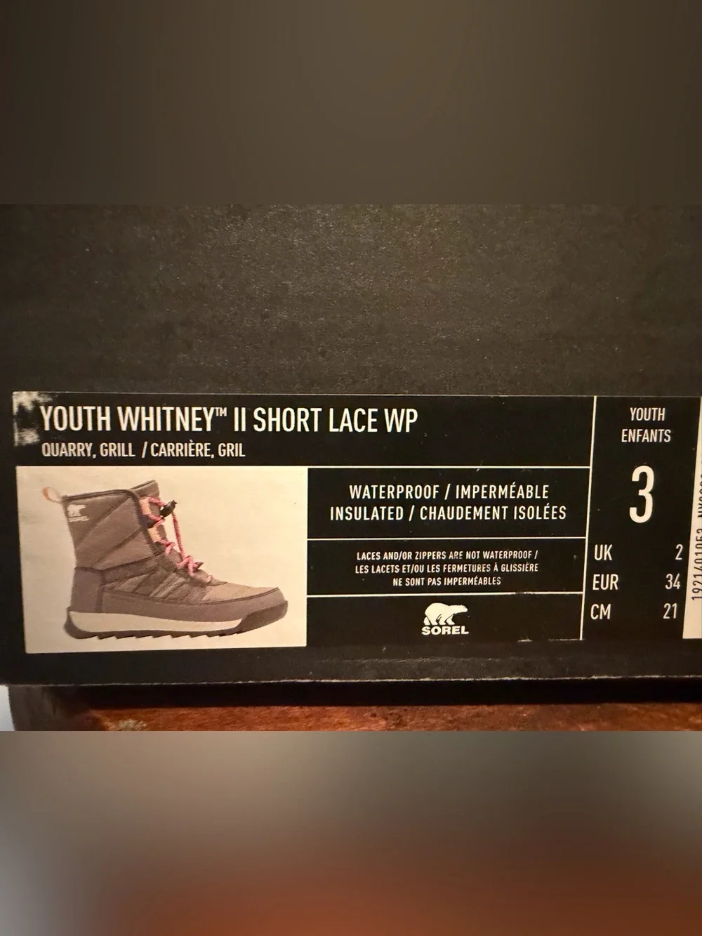 Sorel waterproof kids