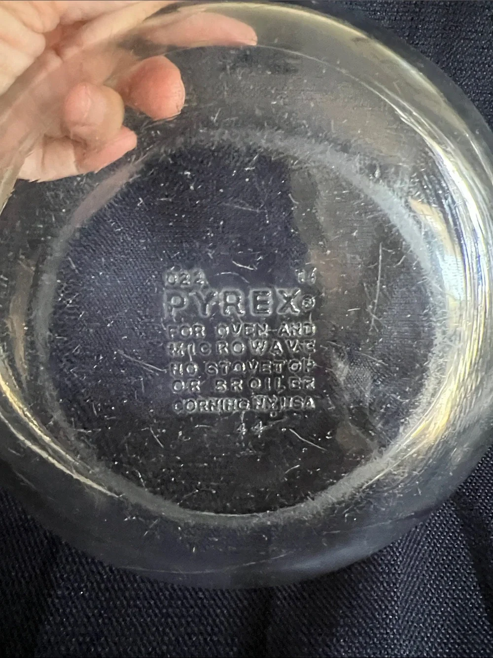 Pyrex classic glass