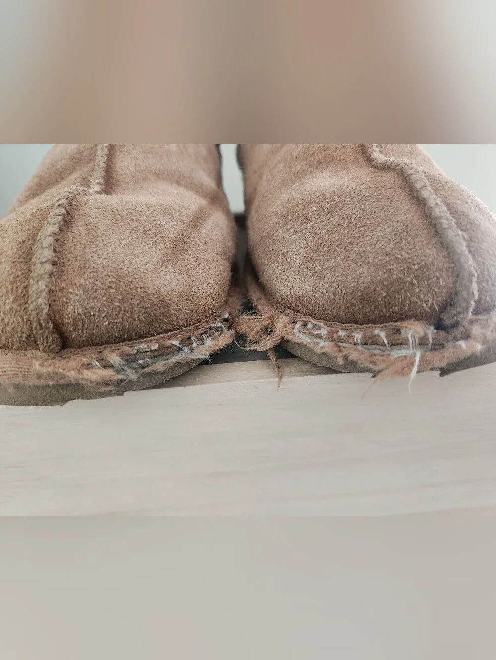 UGG Big Kid's Brown Suede Cozy Slip-On Mule Size 5