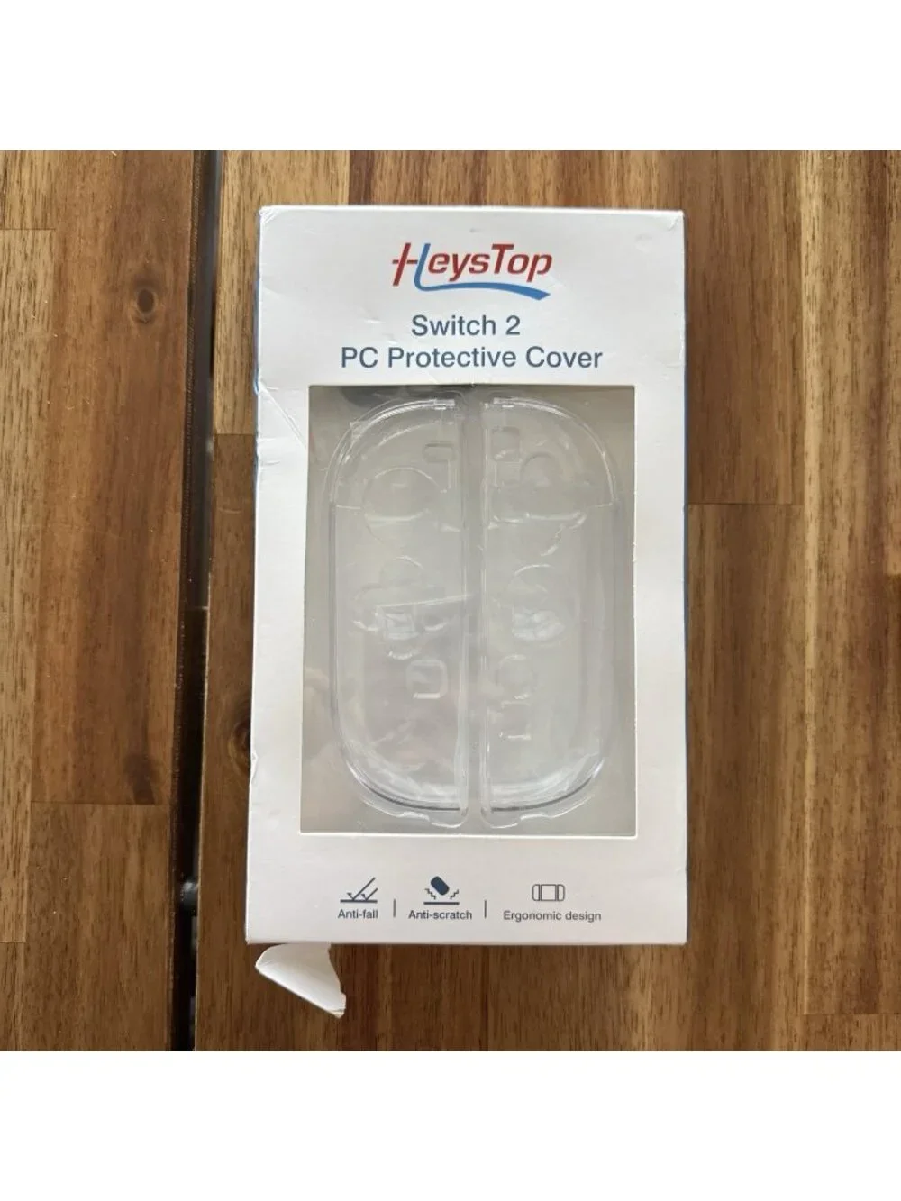 Heys Top Nintendo Switch 2 with HD Screen Protector, PC ‎ Protective Clear Cover