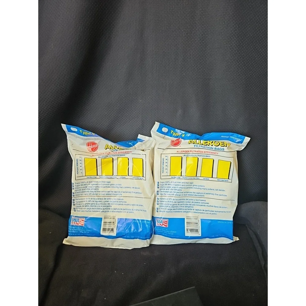 Hoover allergen filtration