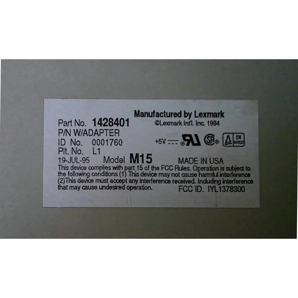 Lexmark extremely rare