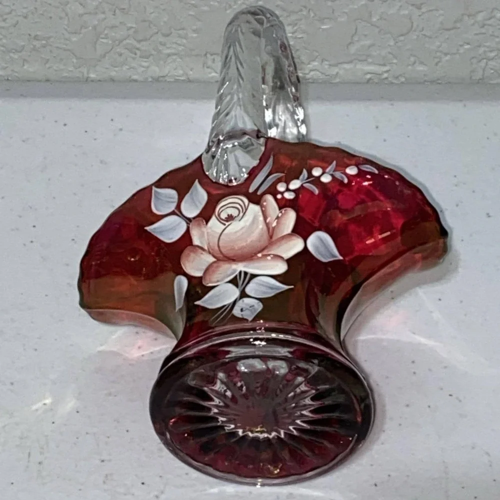 Westmoreland vintage cranberry