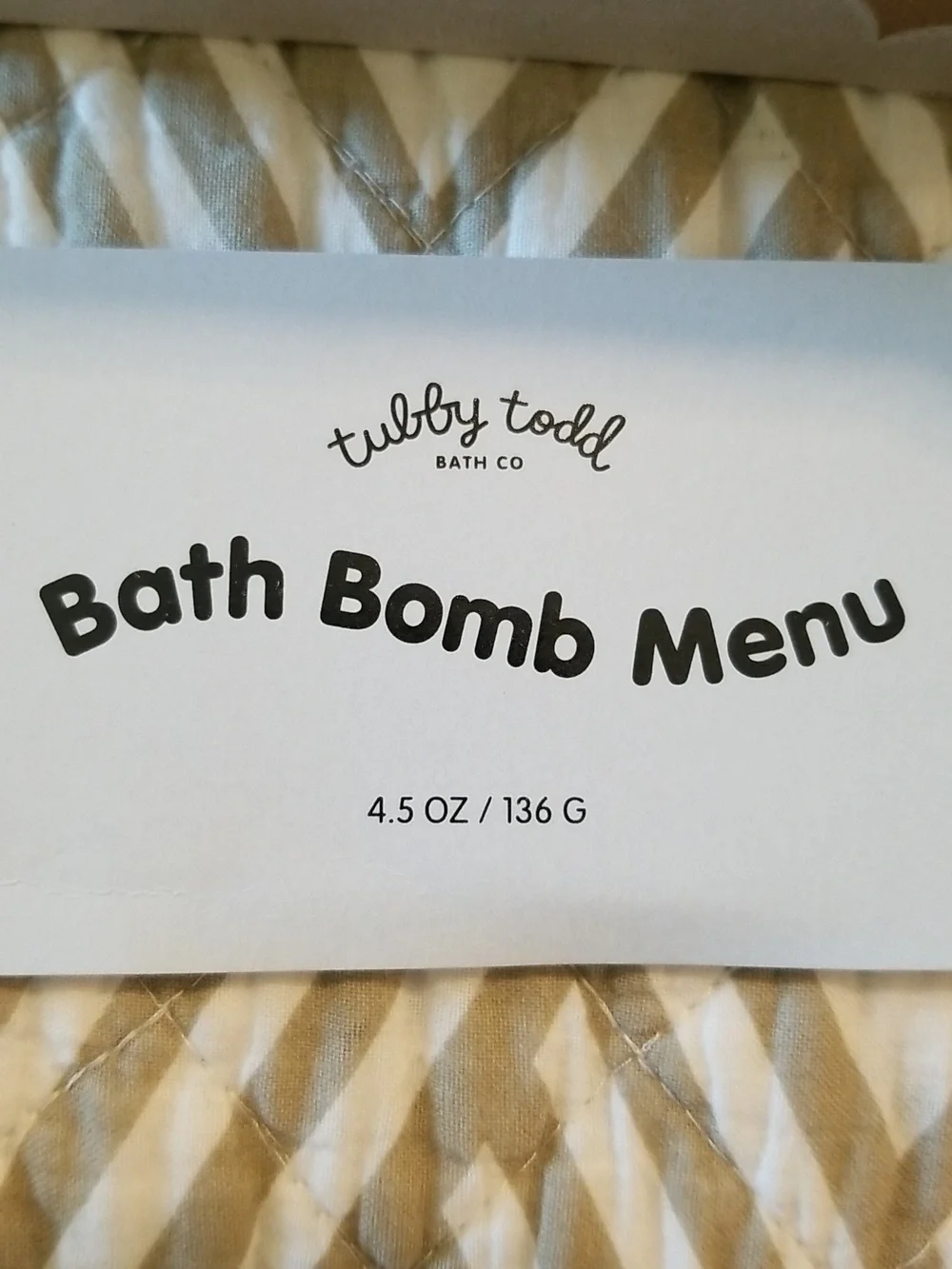 Tubby Todd new item